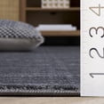thumbnail image 5 of SAFAVIEH Vision Adrasteia Overdyed Solid Runner Rug, Grey, 2'2" x 18' - Modern Design, Grey, Non-Shedding & Easy Cleaning, Ideal for Living Room, Bedroom, Dining Space, Entryway, Hallway, Kitchen, 5 of 13