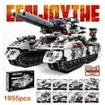 thumbnail image 2 of 2024 WW2 Military Vehicle Tank 8in1 Airplane Truck Model Building Blocks DIY Bricks Kids Construction Toys Gifts for Boys Adult, 2 of 8