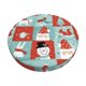 thumbnail image 1 of Balery Warm Christmas Memories Fundas de asiento para taburete de bar redondo de tela de terciopelo ajustables que protegen de arañazos y manchas para sillas de 14 a 17 pulgadas.-13 inch, 1 of 7