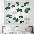 thumbnail image 2 of Boho Ethnic Living Room Tapestry 51x59in - Black and White Durable Aesthetic Tapestry Washable Plants Wall Hanging Tapestry - for Dorm College Living Room House Home Decoration, 2 of 5