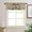 Catvis2270, variant on Curtain Valances for Windows, Welcome Cute Cartoon Cat Vintage Cat Paws Rod Pocket Valance Window Treatments Short Curtains for Kitchen Bathroom Living Room 54 x 18 Inches, 1 Panel