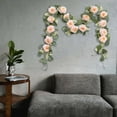 thumbnail image 6 of Elegant Rose Vine Wreath for Wedding Celebrations and Home Hanging Arrangement for Any Space, 6 of 6