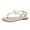 Gold, variant on Gubotare Platform Slippers Women's Non-Slip Casual Flip Flop Thong Sandals,Gold 8