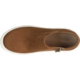 thumbnail image 4 of Women's Aerosoles Zirah Ankle Bootie Tan Faux Suede 5 M, 4 of 5