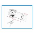 thumbnail image 3 of Marine Stainless Steel Pull Hatch Latch- Flush Lever Compression Locking Latch w/Keys for Boat Door Cabinet Cockpit Floor ,Long Lasting, 3 of 5