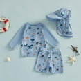 thumbnail image 3 of Shadoumai Kids Bathing Suits Boys High Stretch Cute Print Short Sleeve Dinosaur Surfing Suit Fashion Baby Boy Swimsuit Boys Swim Shorts Swim Trunk for Boys, 3 of 6