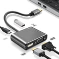 thumbnail image 3 of Adaptador Tipo C Hub Tipo C A PD Silver Business Para Viajes Oficina En Casa, 3 of 7