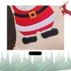 thumbnail image 3 of Bearachild Calcetines bordados con colgante de Navidad, soporte para dulces de lino, bolsa de regalo de gran capacidad, saco de buena costura, Kits de decoración para fiestas Muñeco de nieve, 3 of 6