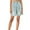 Light Blue, variant on Women's Denim Shorts Stretchy Wide Leg High Waisted Shorts Summer Hot Short Pants Streetwear White, Size L
