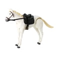 thumbnail image 1 of Estatuilla de Caballo Realista Hugo Decoración del Hogar Diseño de Mesa de Arena Blanco, 1 of 10