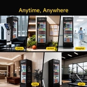 AI Smart Vending Machine 245-Capacity w/ Contactless Payment for Office/School/Gym