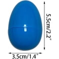 thumbnail image 5 of 24-Pack Plastic Prefilled Easter Eggs with Mochi Squishy Toys Inside, Easter Basket Stuffers for Kids and Toddlers, 5 of 5