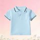 thumbnail image 5 of Odeerbi Camisas de Golf de Algodón de Niños y Niñas de Color Sólido Uniforme de La Escuela Botón de Solapa Camisas de Tenis de Manga Corta Con Bolsillo, 5 of 9