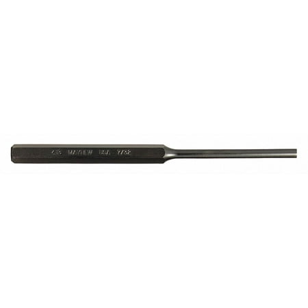 UPC: 0045256212197 | Mayhew Pro Pin Punch 6in L 7/32in Tip Steel BO 21219