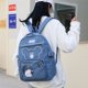 thumbnail image 3 of Mochila para niños Mochila grande para estudiantes Mochila de moda con cremallera de animal lindo (azul), 3 of 6