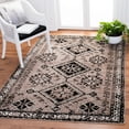 thumbnail image 3 of SAFAVIEH Vintage Hamadan Blathnaid Oriental Area Rug, Brown/Black, 6'7" x 6'7" Square, 3 of 9