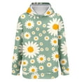 thumbnail image 6 of Bovemsi Sweatshirt for Women Fashion Spring Autumn Casual Long Sleeve Hoodies Sweatshirts Top Camo Hoodie, 6 of 9