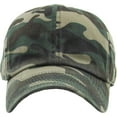thumbnail image 2 of Washed Solid Cotton Dad Hat Adjustable Baseball Cap Polo Style, 2 of 8