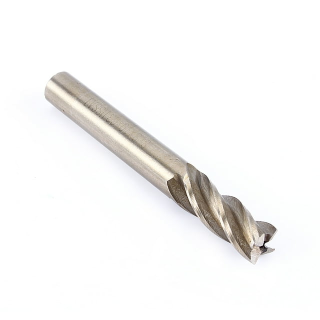 Mill Cutter End Mill Cutter Milling Rotating Tool 4mm-12mm HSS CNC Straight Shank 4 Flute End Mill Cutter Drill Bit