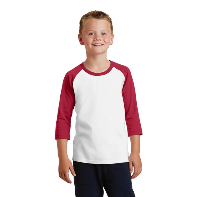 50/50 Cotton/Poly 3/4Sleeve Raglan TShirt