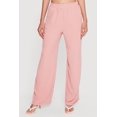 thumbnail image 3 of Women's Crepe Knit Swiss Dot High Waisted Pants, 3 of 4
