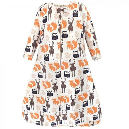 UPC: 0660168543858 | Hudson Baby Infant Boy Long Sleeve Cotton Jersey Sleeping Bag  Forest  0-6 Months