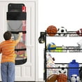 thumbnail image 4 of Advancent Bolsa de almacenamiento de tela para puerta, artículos para guardar cuidadosamente, No más desorden, bolsa de baloncesto colgante, Deportes y aire libre, 4 of 6