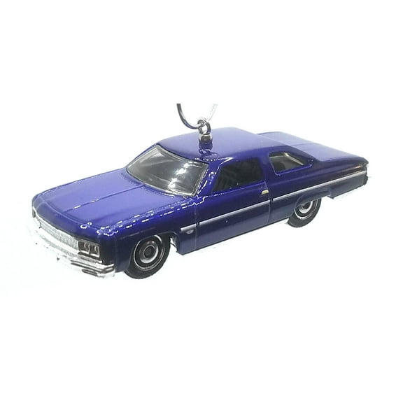 Christmas Ornament for 1975 Chevrolet Caprice Blue