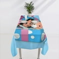 thumbnail image 5 of Cleo And Cuquin Themed Square Tablecloth 54 * 72 Inches Durable Stylish, 5 of 6