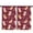 Christmas Corgi, variant on Blackout Kids Curtains,Chihuahua and Flower Florals Childrens Insulated Curtains Set Of 2,Bedroom Essentials,Toddler Room Decor 42"x54"(106x137cm)