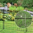 thumbnail image 6 of MySit 6 Inch 100 Pack Galvanized Garden Stakes Plant Cover Stakes 11 Gauge Lawn Staples, Garden Staples Securing Pegs for Securing Weed Fabric Landscape Fabric Netting Ground Sheets Fences, 6 of 8