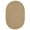 Neutral, variant on Colonial Mills 11' x 14' Tortilla Brown Handcrafted Oval Braided Rug