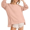 thumbnail image 3 of Youyipin Womens Oversized Crewneck Sweatshirt Causal Loose Long Sleeve Pullover Tops Fall Fashion 2024 Teen Girls y2k Outfits, 3 of 8