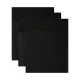 thumbnail image 6 of MeMoi Men's 3 Pair Pack Assorted Mercerized Cotton Blend Crew Socks - Mens - Male, 9-11, Black, 6 of 7