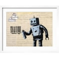 thumbnail image 2 of Art.com Robot Giclee Print by Banksy, White Frame Wall Art, 21" x 17", 2 of 5