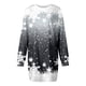 thumbnail image 3 of Vestidos de Mujer Vestido Casual de Manga Larga Con Cuello Redondo y Estampado Navideño de Moda de Otoño E Invierno Para Mujer, 3 of 3