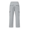 thumbnail image 5 of XINXIAOO Kids Sweatpants Active Fit Elastic Waist Jogger Sweatpants with Pockets Girls Athletic Pants Grey Pants Kids Athletic Pants Size 7-8 Years, 5 of 7