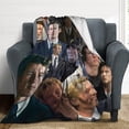 thumbnail image 4 of Cool #1 Callum Turner Blanket Throw Blankets Ultra Soft Flannel Lightweight Throws for Couch, Bed, All Seasons Use 30""*40""（76 * 100cm）, Style, 4 of 6