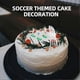 thumbnail image 4 of 1 Set of Soccer Birthday Cake Decorations Sports Theme Cake Toppers Football Cake Decorations, 4 of 4