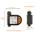 thumbnail image 2 of 5-50M 1/4" Garden Smart Timer Irrigation Set IPX5 Waterproof LCD Automatic Watering Controller Can Be Used Water Lawn Plants kit, 2 of 5