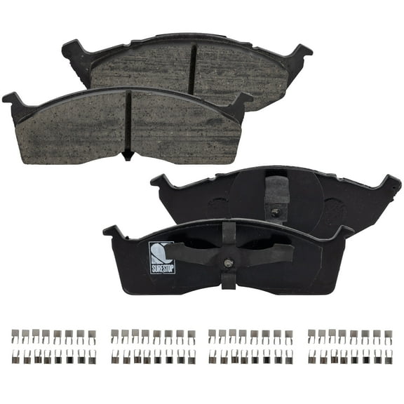 Brake Pad Set Compatible with 1995-2005 Dodge Neon 1995-2001 Plymouth Front