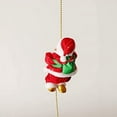 thumbnail image 3 of Santa Claus Musical Climbing Rope Christmas, Climbs Up and Down,Battery Operated Climbing Santa with Light Music and Sound, Electric Climbing Rope Ladder Santa Claus, 3 of 8