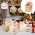 thumbnail image 2 of 24 cajas de dulces navideños, cajas de papel, cajas para envolver regalos, cajas para dulces de fiesta, 2 of 6