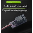 thumbnail image 3 of Módulo de Interruptor Electrónico Unidireccional de Relé de un Solo Canal de 5 V y 20 A, Controlador de Encendido y Apagado para Receptor de Avión, Coche, RC, Piezas A, 3 of 5