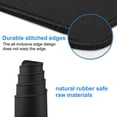 thumbnail image 4 of Cmhoo Gaming Mouse Pad Size 27.5x11.8,New Non-Slip Rubber & Waterproof Black Mousepad with Stitched Edges for Gaming, Office & Home 70x30 Black01, 4 of 5
