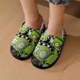 thumbnail image 7 of Kids Slippers Invader Zim House Slippers Warm Soft Plush Slipper Anti-Slip Winter Fluffy House Shoes for Boys Girls, 7 of 7