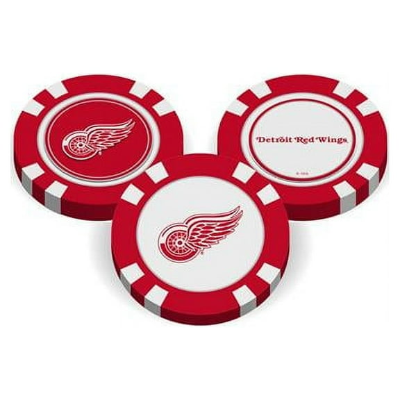 Detroit Red Wings Golf Chip with Marker - Bulk