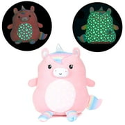 Cuddle Pal Glow in The Dark Reversible Plush Toy, Starbright The Unicorn Stuffed Animal Plush GID, 11.5 Inches (91929)