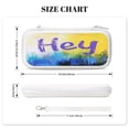 thumbnail image 4 of Hey, Carrying Case For Nintendo Switch & OLED Version, Eva Lightweight Shockproof Protective Pouch Case for Game Console & Accessories with 10 Game Card Slot & Wristband, White, 4 of 6