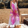 thumbnail image 3 of Flower Sleeveless Dress Women's Evening Dress Womans Clothing, 3 of 9